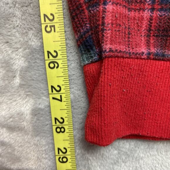 Eddie Bauer Moose Pajamas 2 Pc Set Womens XL Red Plaid Cabin Holiday Christmas - Picture 10 of 12